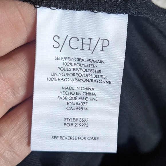 Cabi cosmos oversized layered black blouse S - Picture 12 of 16